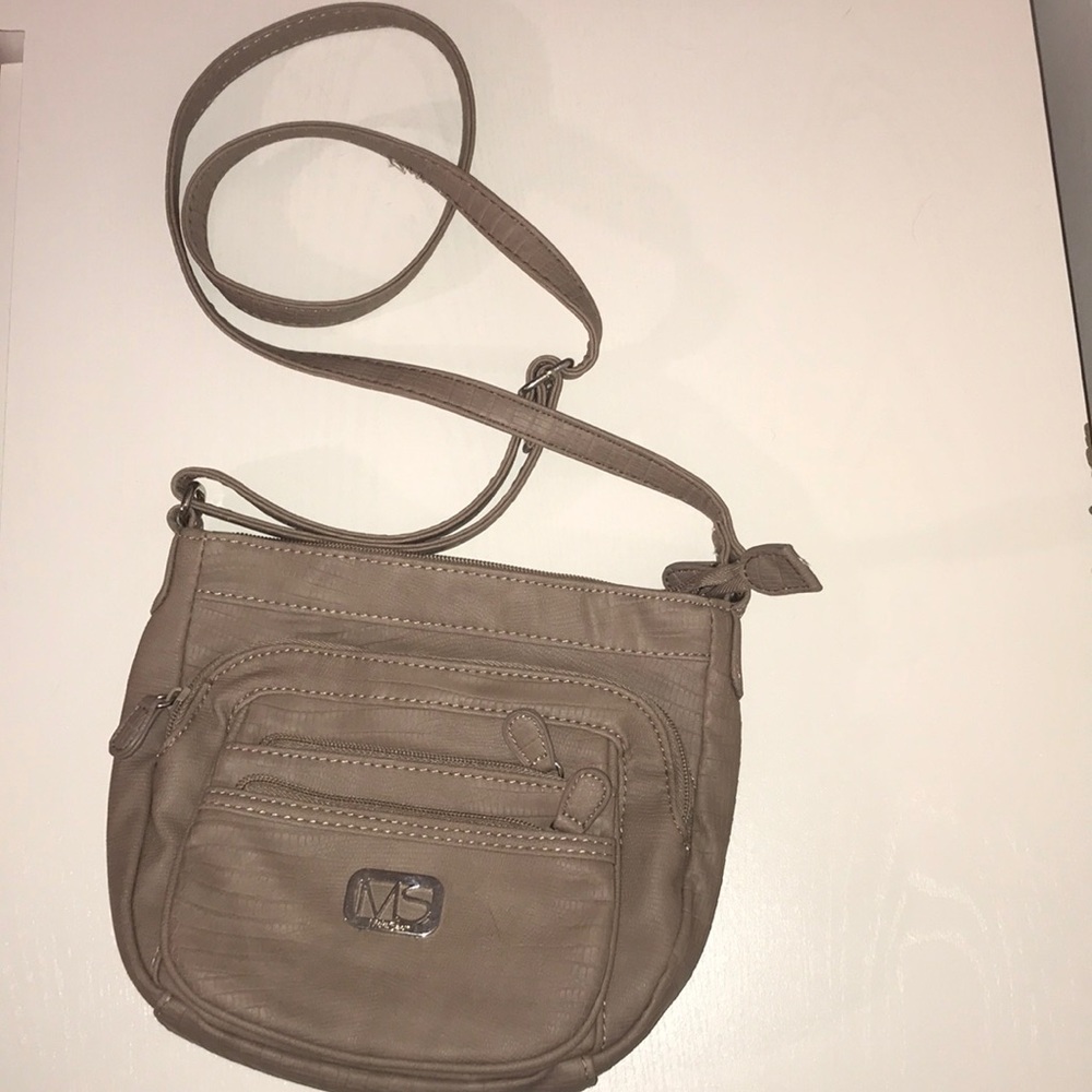 Tan MultiSac Side Body Purse